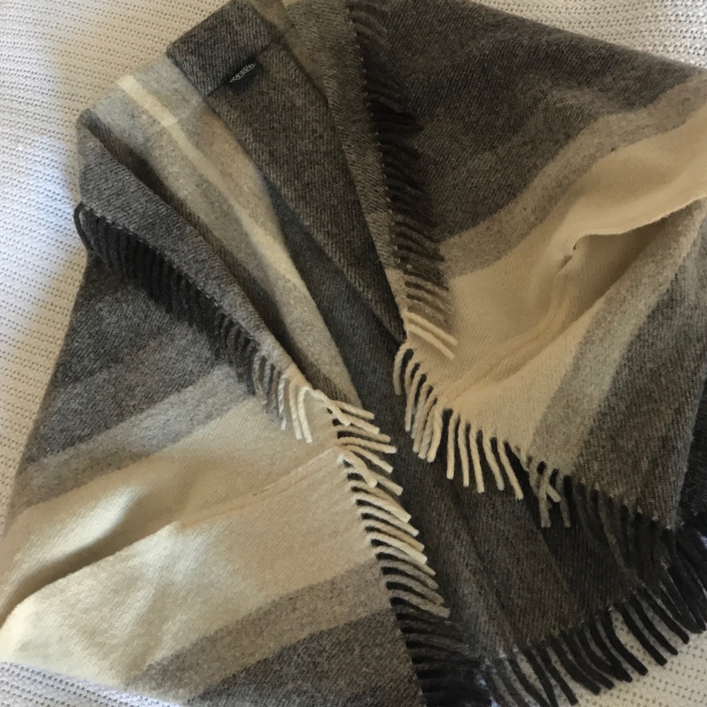 Vintage wool poncho.